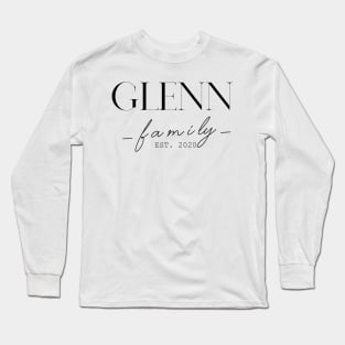 Glenn Family EST. 2020, Surname, Glenn Long Sleeve T-Shirt